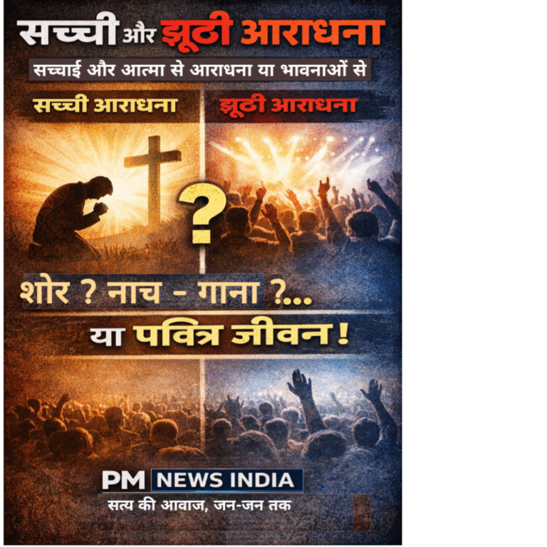 सच्ची और झूठी आराधना : शोर, भावनायें और सत्य के बीच भटकती मसीही आराधना